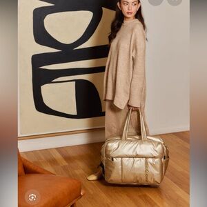 CALPAK Luka Duffel in GOLD